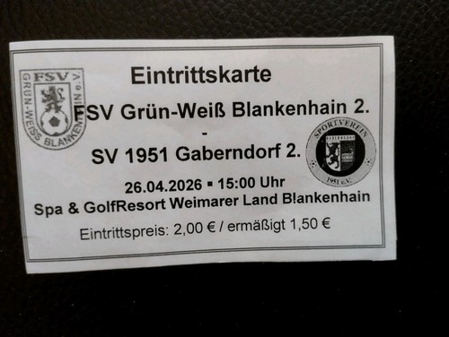 Grün weiß blankenhain - blankenhain, ii